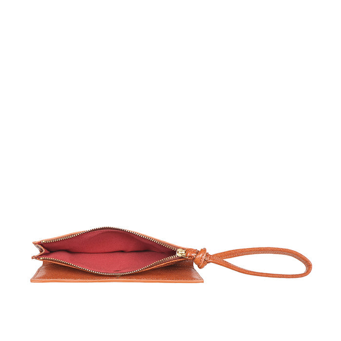 Geisha W2 Tan Leather Bi-Fold Wallet
