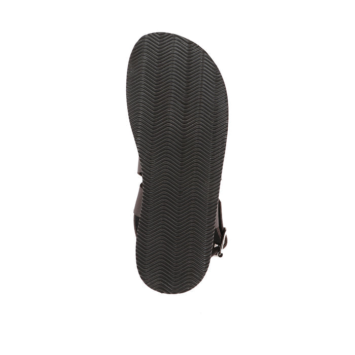 Glen Men's Brown Leather Strap Sandals