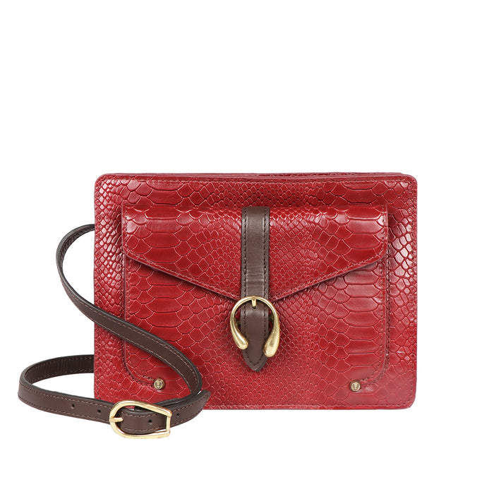 Glendale Marsala Leather Sling Bag