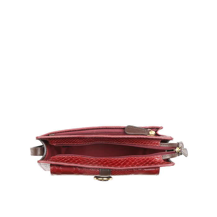 Glendale Marsala Leather Sling Bag