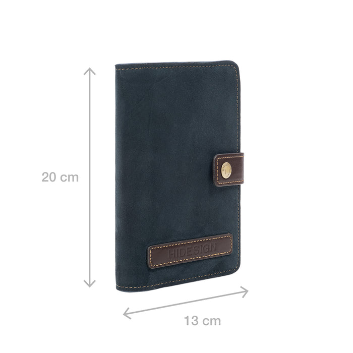 Governor Blue Leather Folio
