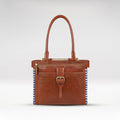 Gracie 01 Brown Leather Shoulder Bag