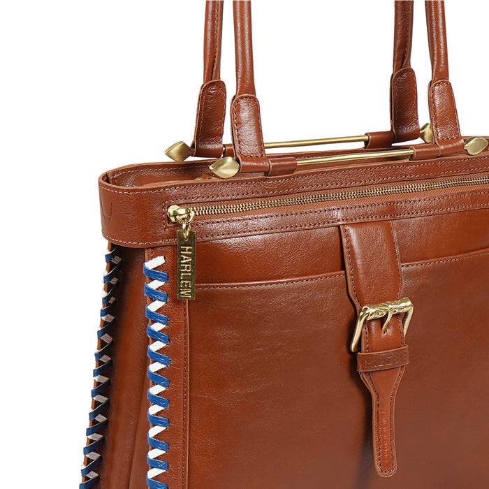 Gracie 01 Brown Leather Shoulder Bag