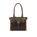 Gracie 01 Green Leather Shoulder Bag