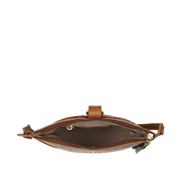 Grateau Tan Leather Sling Bag