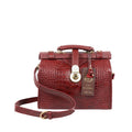 Grazia Red Leather Satchel