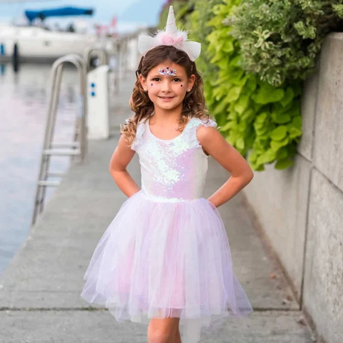 Great Pretenders - Dreamy Unicorn Dress Size 5-6