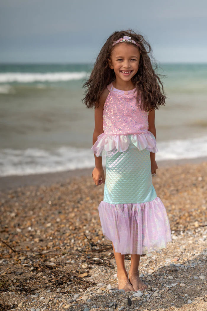 Great Pretenders - Pink Misty Mermaid Dress Size 3-4