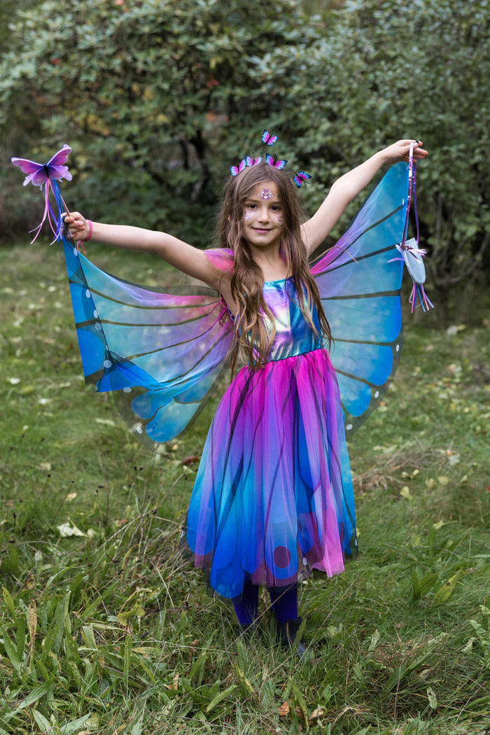Great Pretenders - Twirl Dress & Wings Size 5-6