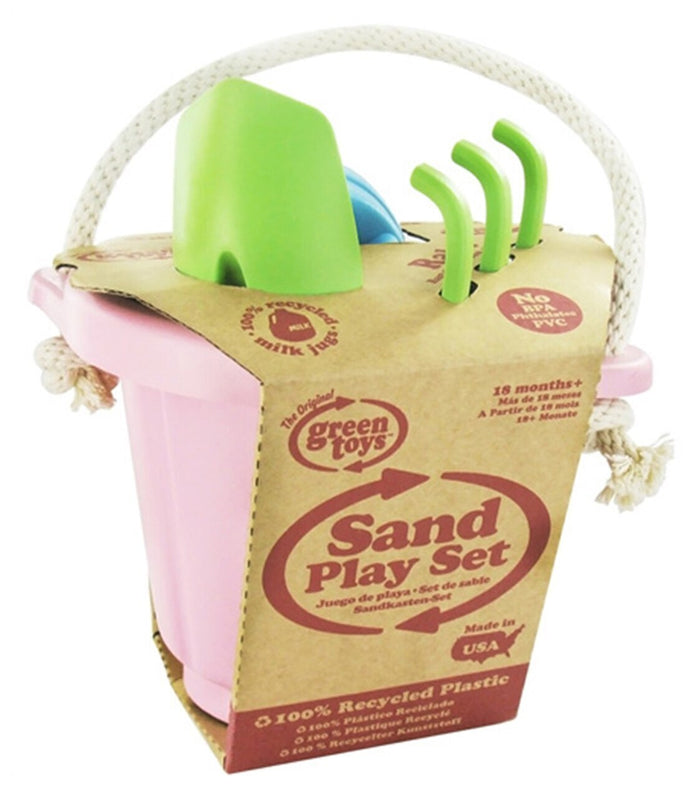 Green Toys - Sand Play Set - Pink
