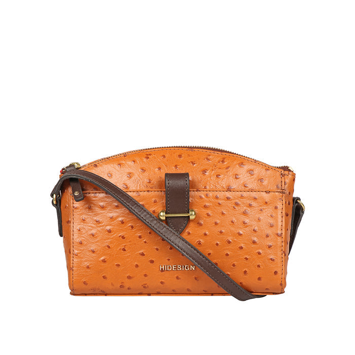 Greta 02 Tan Leather Sling Bag