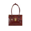 Growth - 03 Brown Leather Shoulder Bag