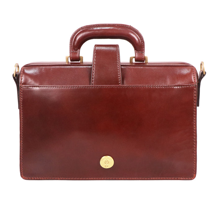 Growth - 04 Brown Leather Shoulder Bag
