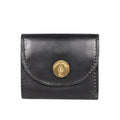 Growth - W1 Black Leather Trifold Wallet