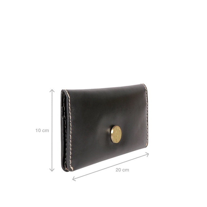 Growth - W2 Black Leather Bi-Fold Wallet