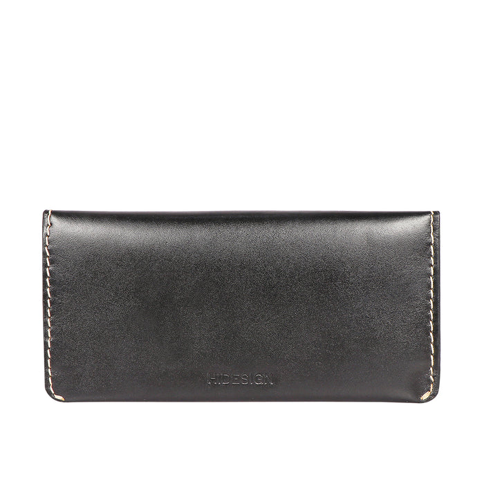 Growth - W2 Black Leather Bi-Fold Wallet