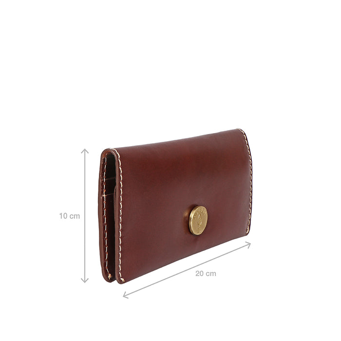 Growth - W2 Brown Leather Bi-Fold Wallet