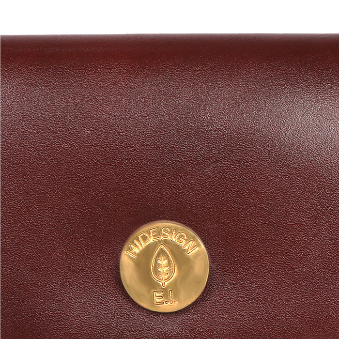Growth - W2 Brown Leather Bi-Fold Wallet