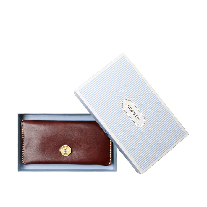 Growth - W2 Brown Leather Bi-Fold Wallet