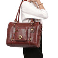 Guevara 03 Red Leather Shoulder Bag