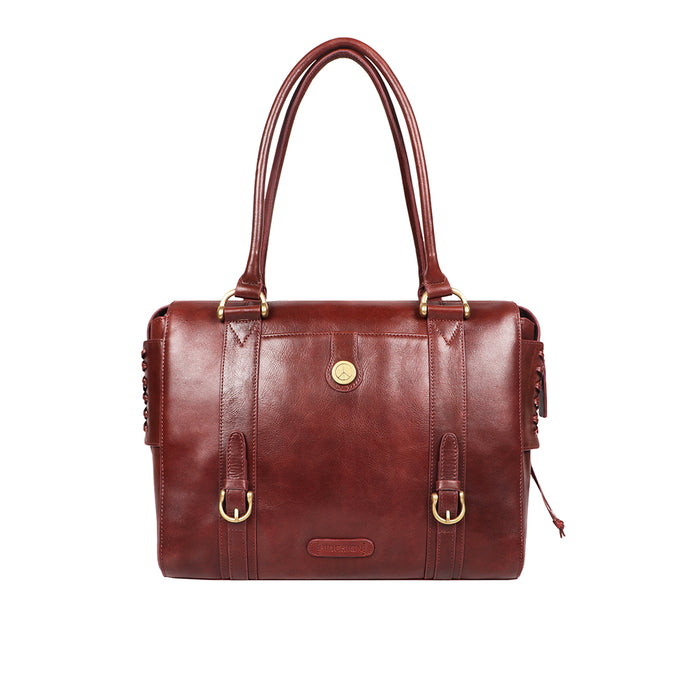Guevara 03 Red Leather Shoulder Bag