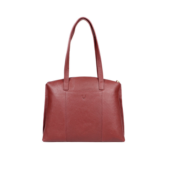 Guyana 01 Marsala Leather Tote Bag