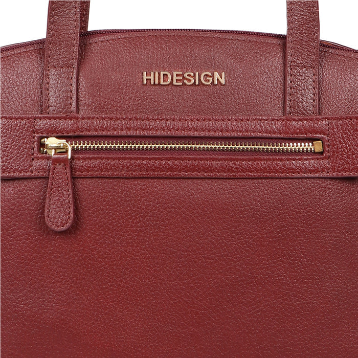 Guyana 02 Red Leather Tote Bag