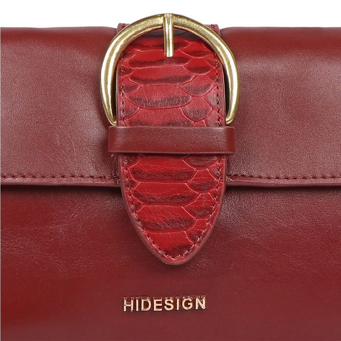 Gwen 03 Red Leather Sling Bag