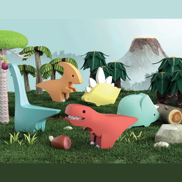 HALFTOYS - DINO WORLD set of 5