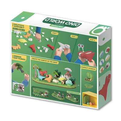 HALFTOYS - DINO WORLD set of 5