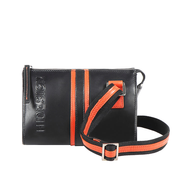 Harlem 04 Black Leather Crossbody