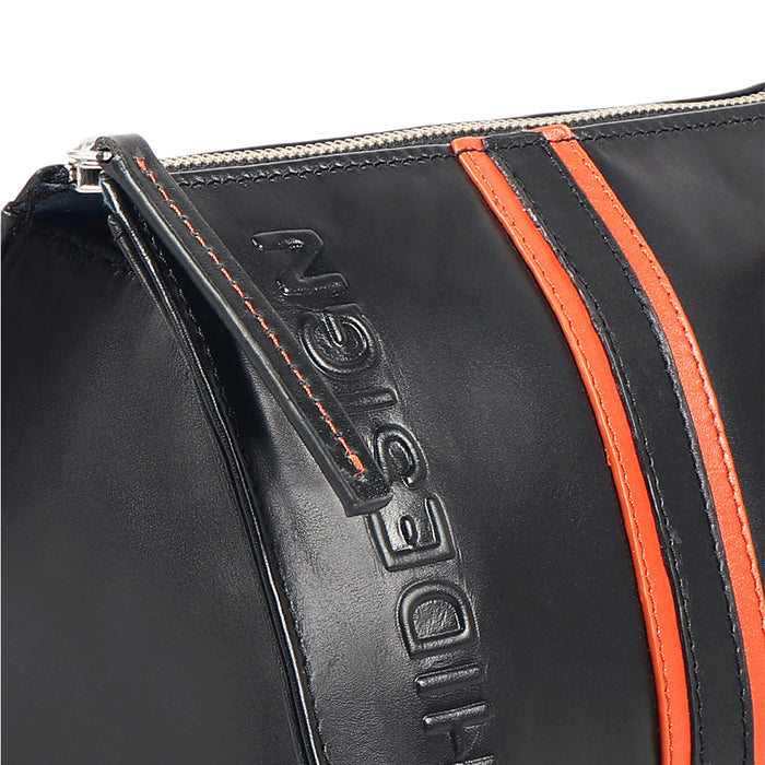 Harlem 04 Black Leather Crossbody