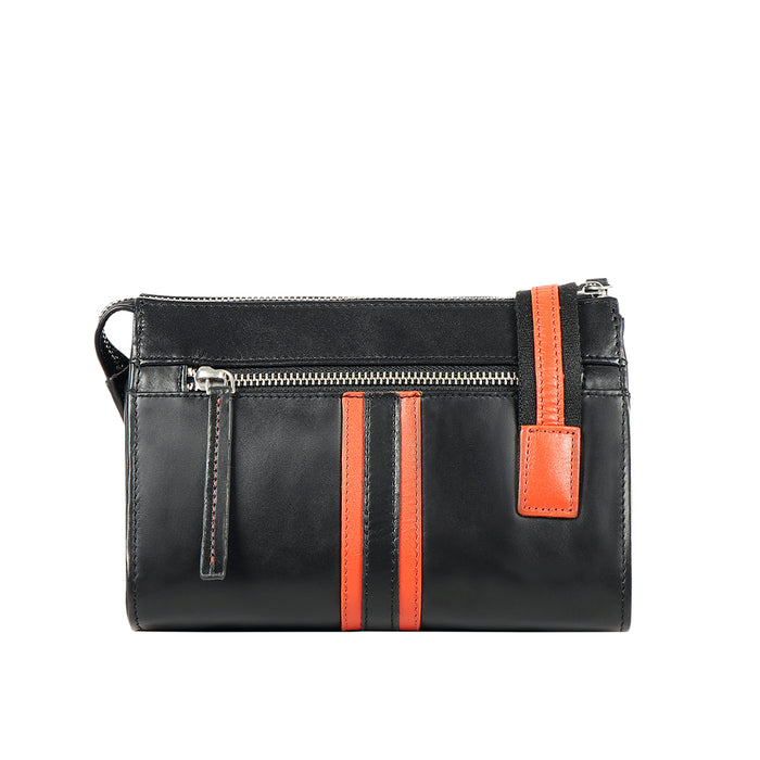 Harlem 04 Black Leather Crossbody