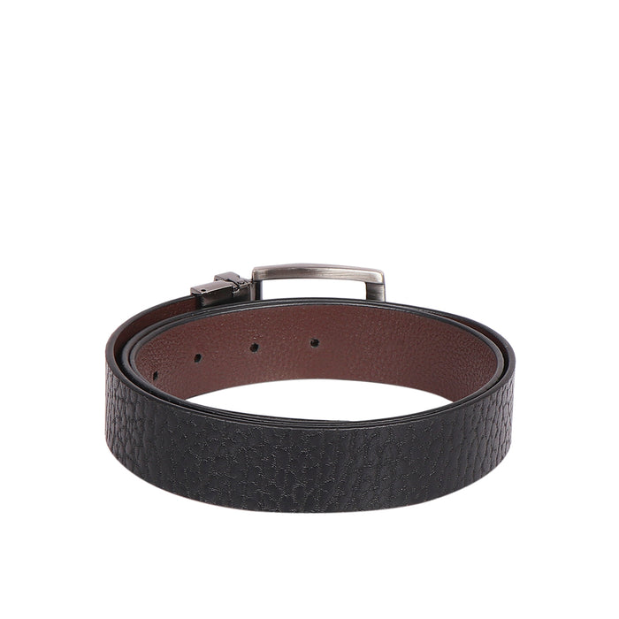 Hayes 02 Men's Black Reversible Leather Belt