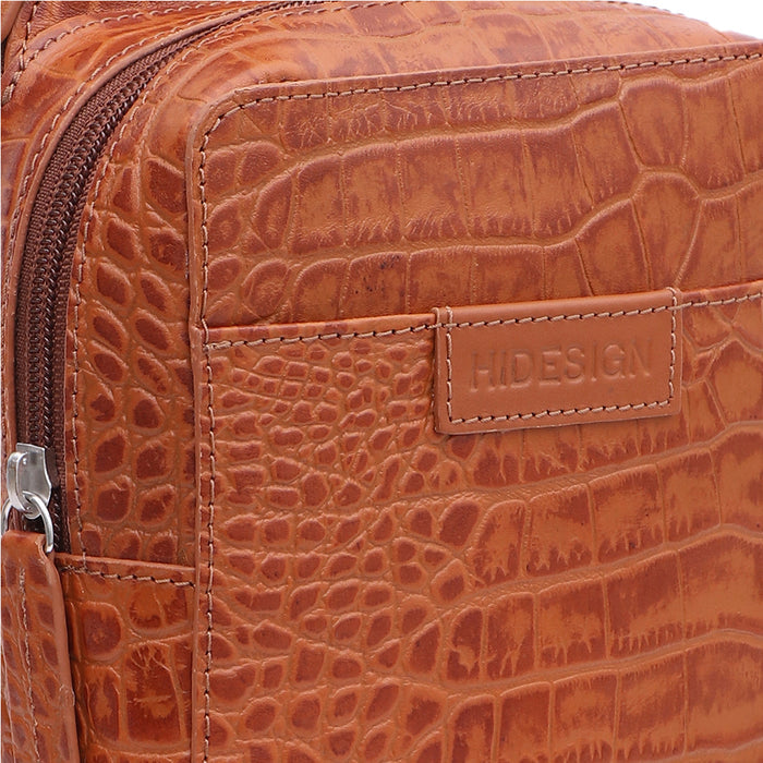 Heathrow-01 Tan Leather  Crossbody