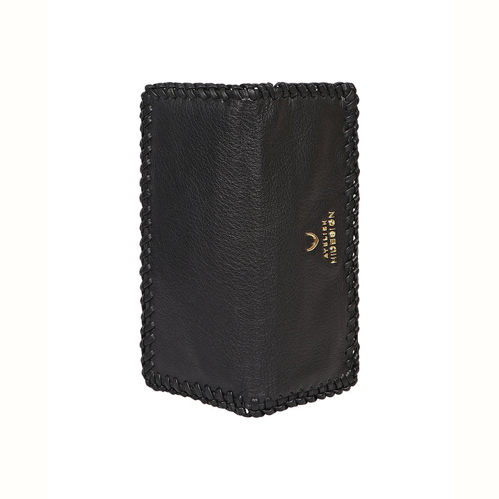 Hera W2 Black Leather Bi-Fold Wallet