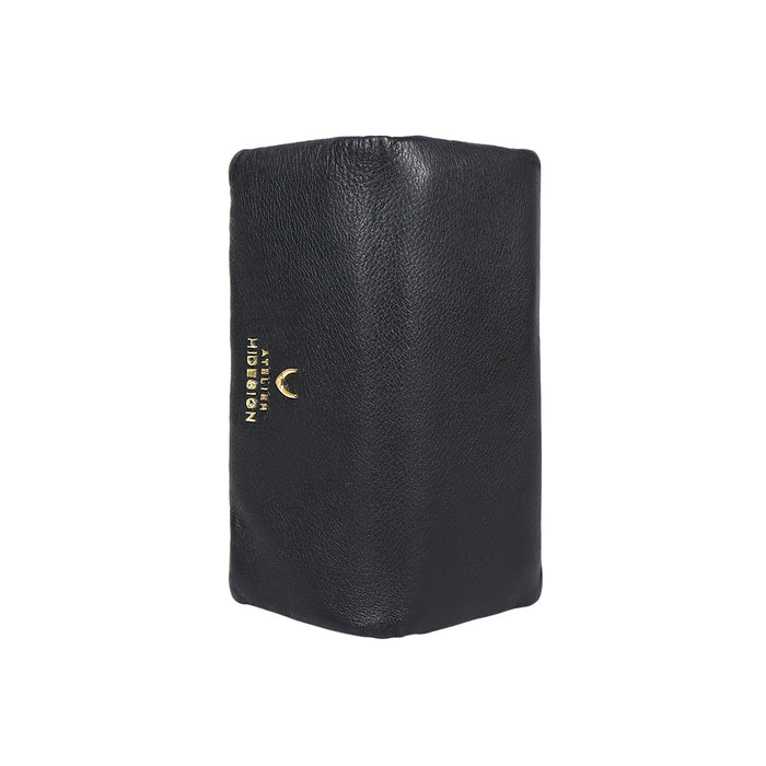 Hera W4 Black Leather Long Bi-Fold Wallet
