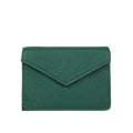 Hera W6 Green Leather Trifold Wallet