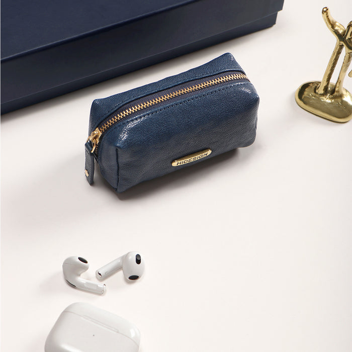 Hobbit Blue Leather Coin Pouch