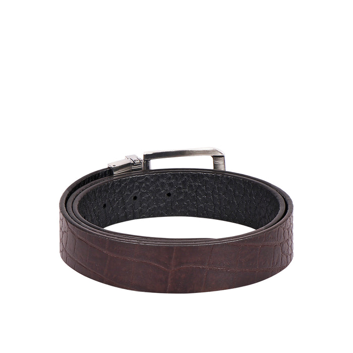 Hornby 03 Men's Brown Reversible Leather Belt