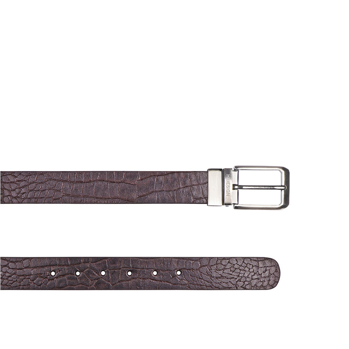 Hornby 03 Men's Brown Reversible Leather Belt