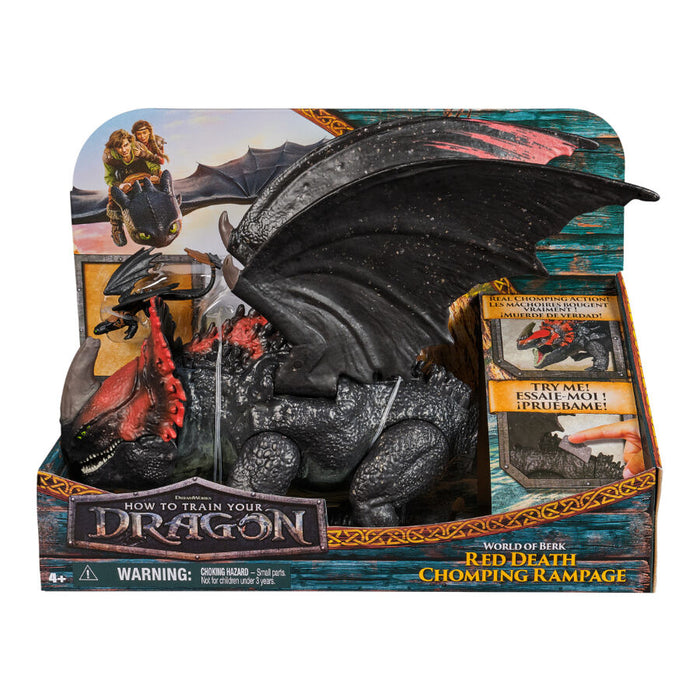 How to Train Your Dragon - Red Death Chomping Rampage
