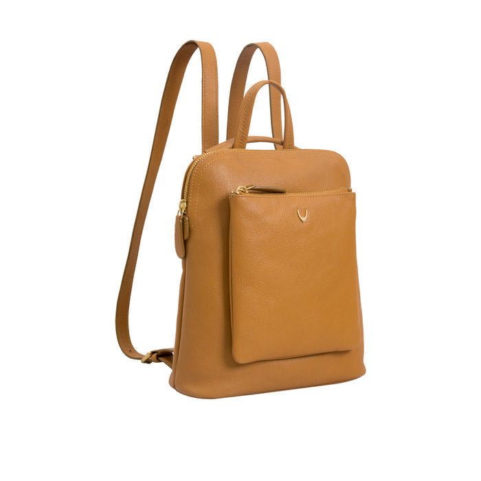Human 02 Brown Leather Backpack