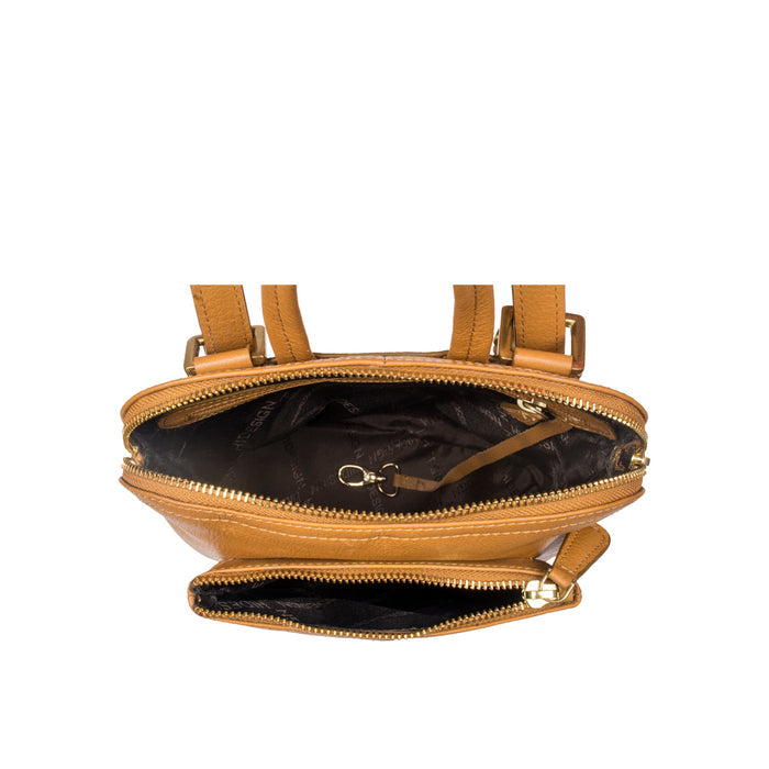 Human 02 Brown Leather Backpack