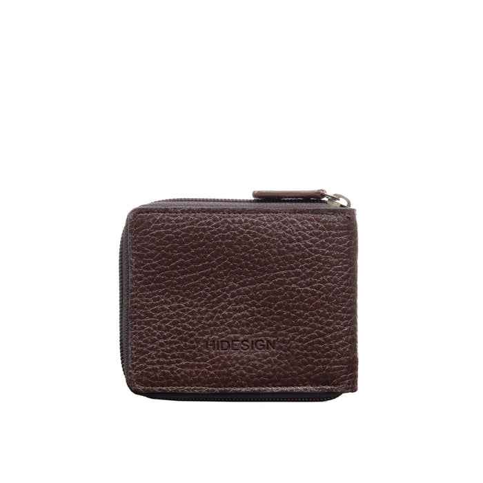 Hydor W1 Brown Leather Bi Fold Wallet
