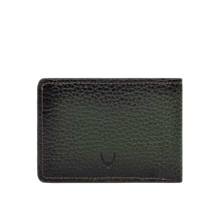 Hydor W2 Green Leather Bi Fold Wallet