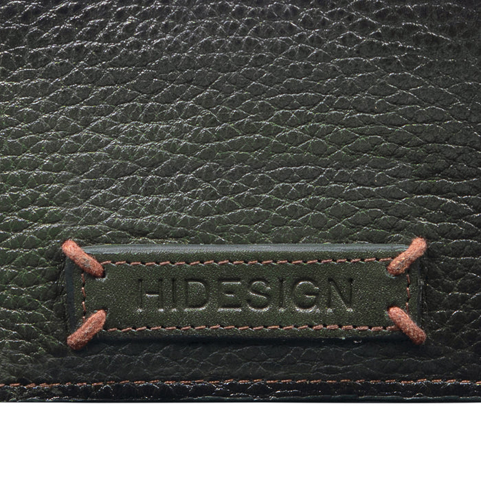 Hydor W2 Green Leather Bi Fold Wallet