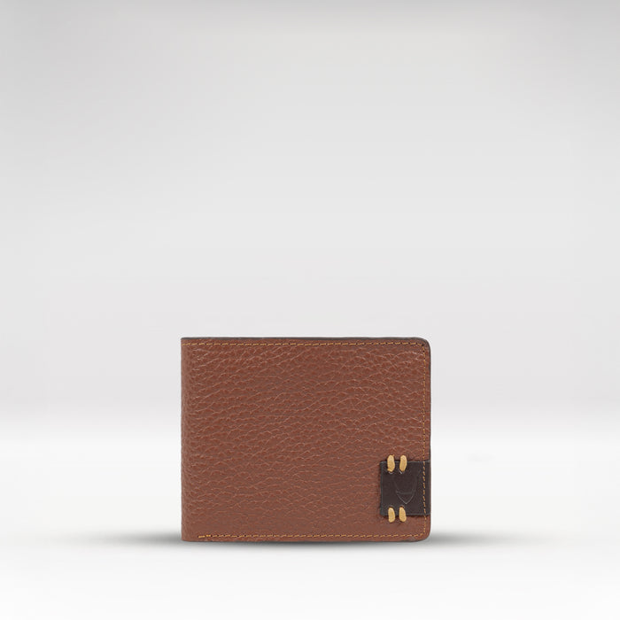 Hydor W3 Tan Leather Bi Fold Wallet