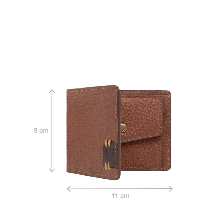 Hydor W3 Tan Leather Bi Fold Wallet