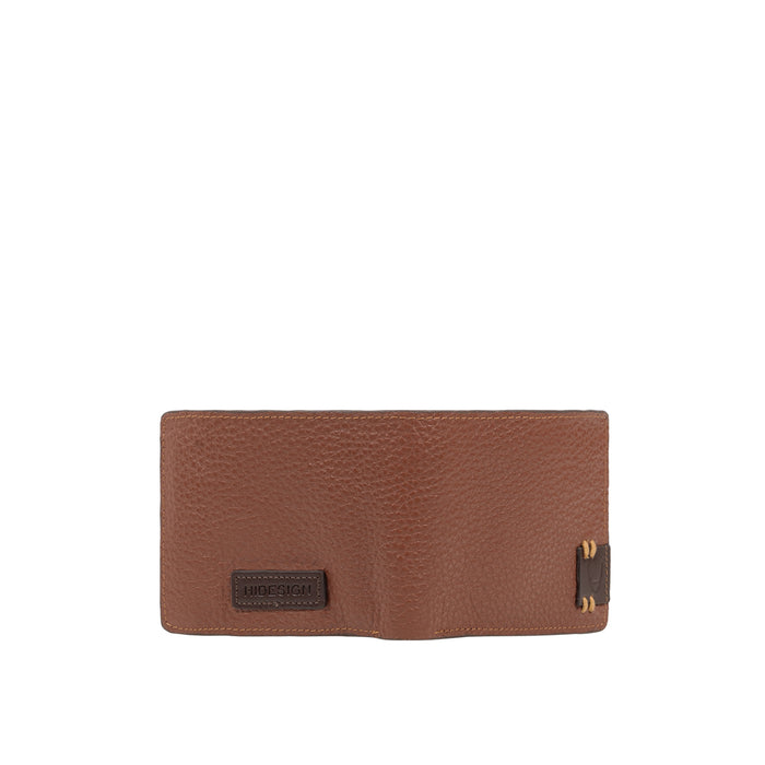 Hydor W3 Tan Leather Bi Fold Wallet